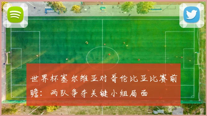 世界杯塞尔维亚对哥伦比亚比赛前瞻：两队争夺关键小组局面