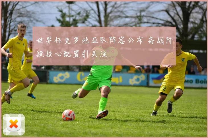 世界杯克罗地亚队阵容公布 备战阶段核心配置引关注